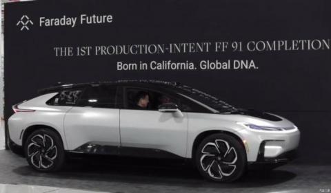 预计7月份正式交付 FF 91准量产车亮相